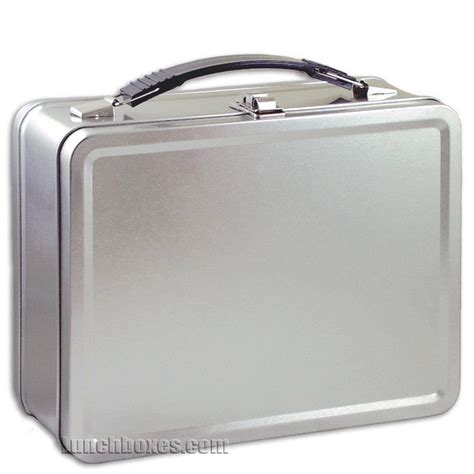 plain metal customizable lunch box|personalized metal lunch box.